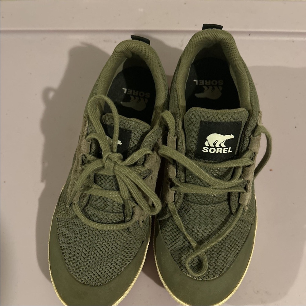 Sorel Women's Olive Sneakers
